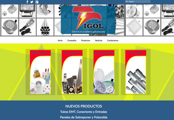 Proyecto Web. DISTRIBUCIONES IGOL SAS
